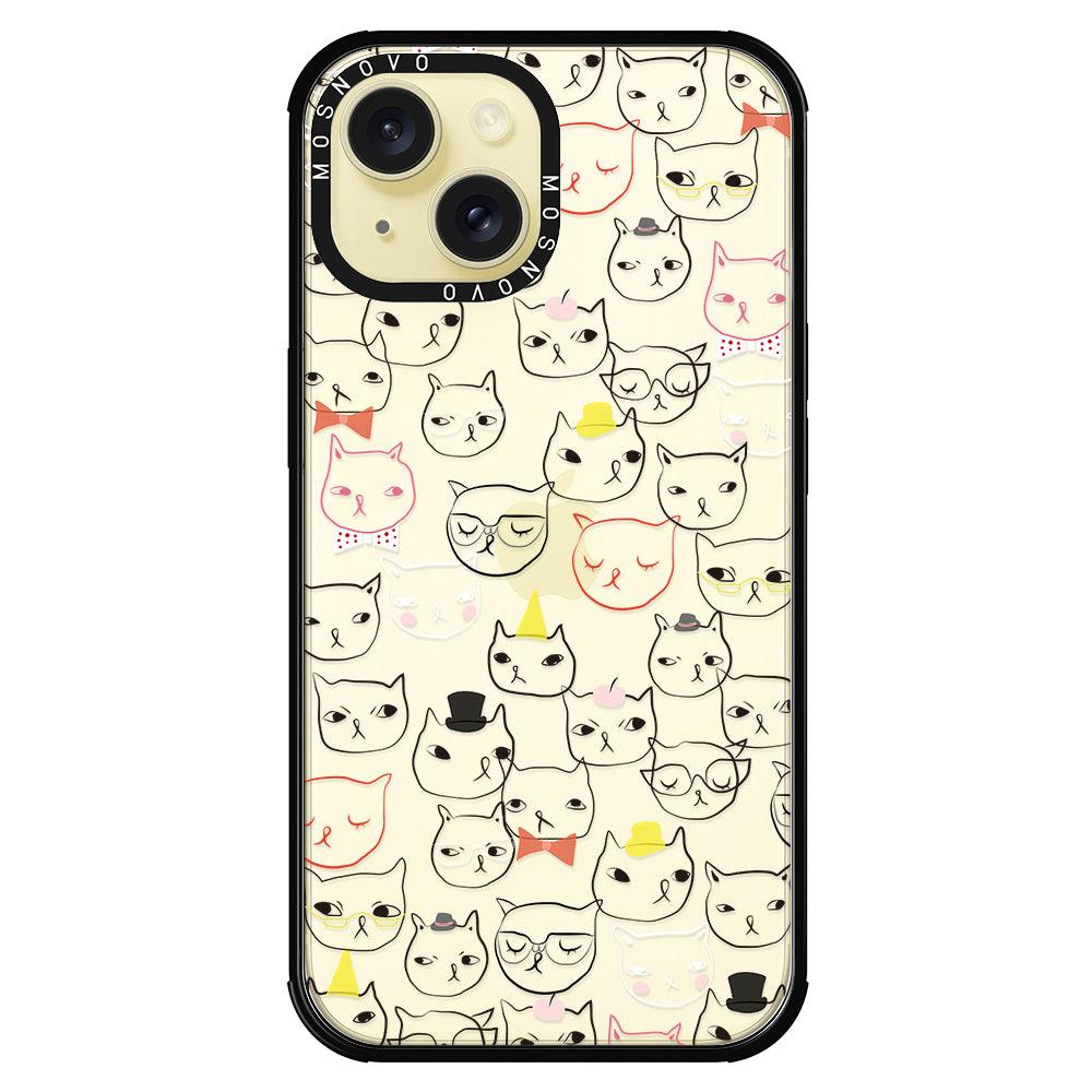 Grumpy Cat Phone Case - iPhone 15 Plus Case - MOSNOVO