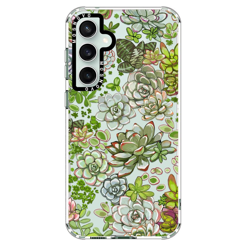 Succulents Phone Case - Samsung Galaxy S23 FE Case