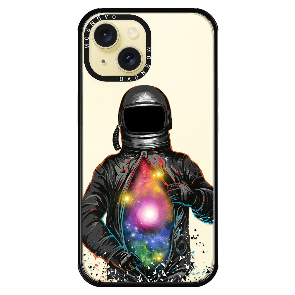 Mystery Astronaut Phone Case - iPhone 15 Case - MOSNOVO