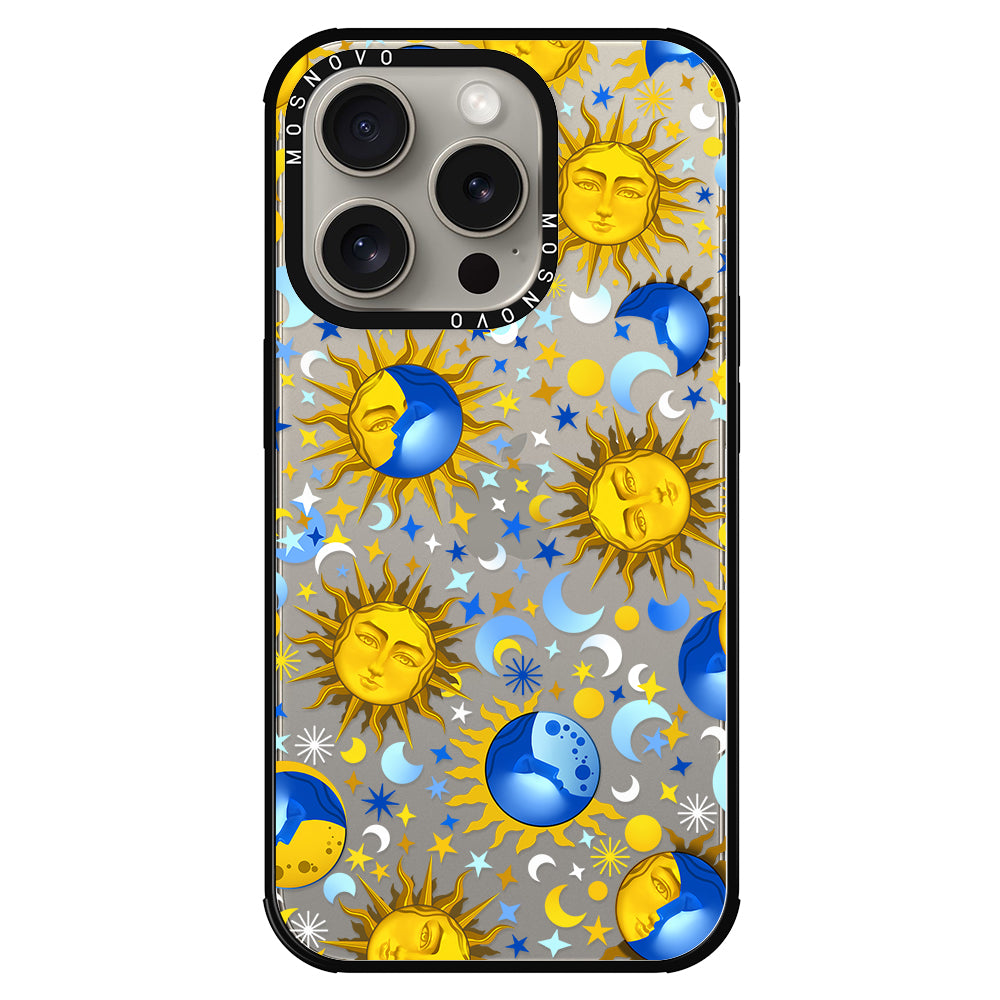 Sun and Moon Phone Case - iPhone 15 Pro Case - MOSNOVO