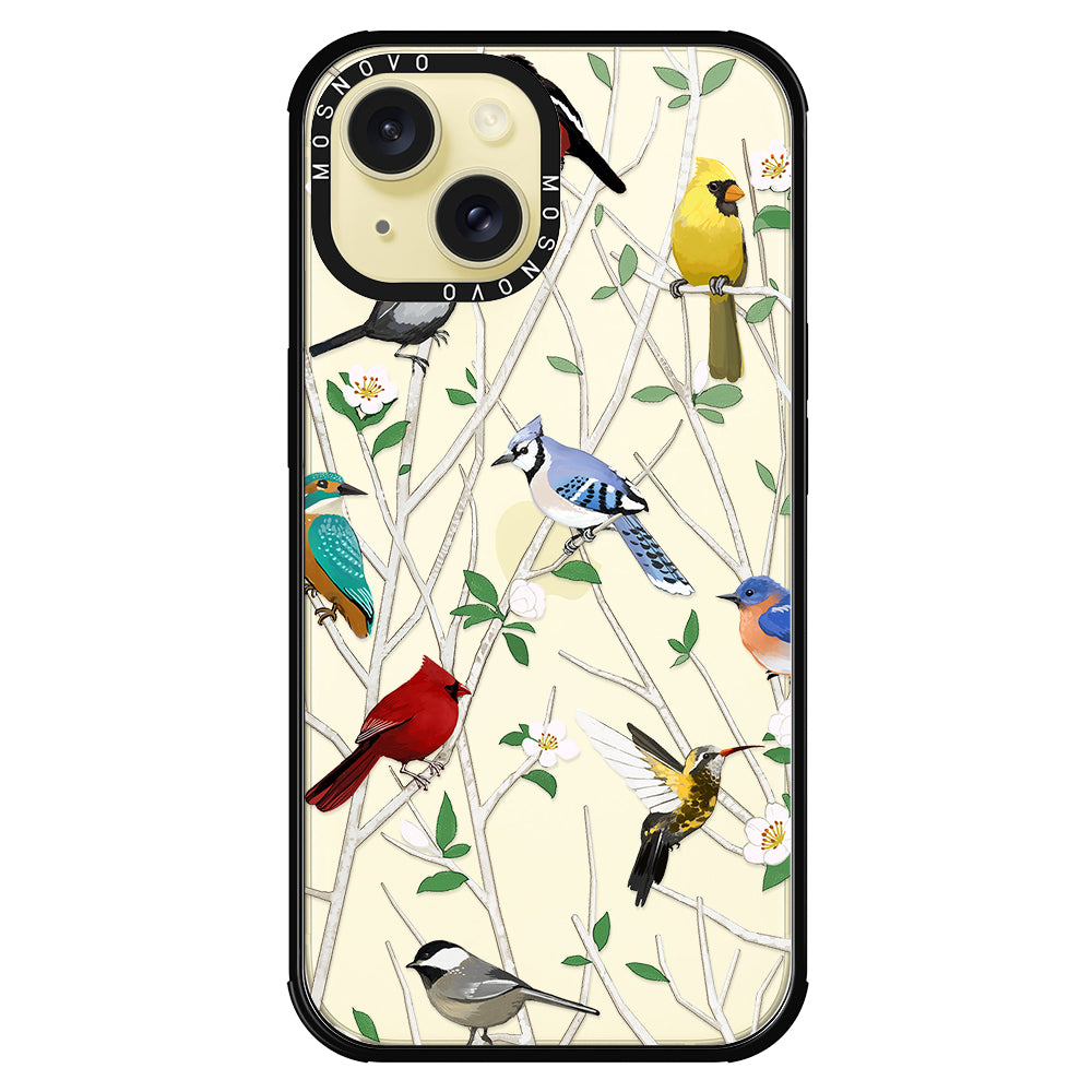 Wild Bird Phone Case - iPhone 15 Case - MOSNOVO