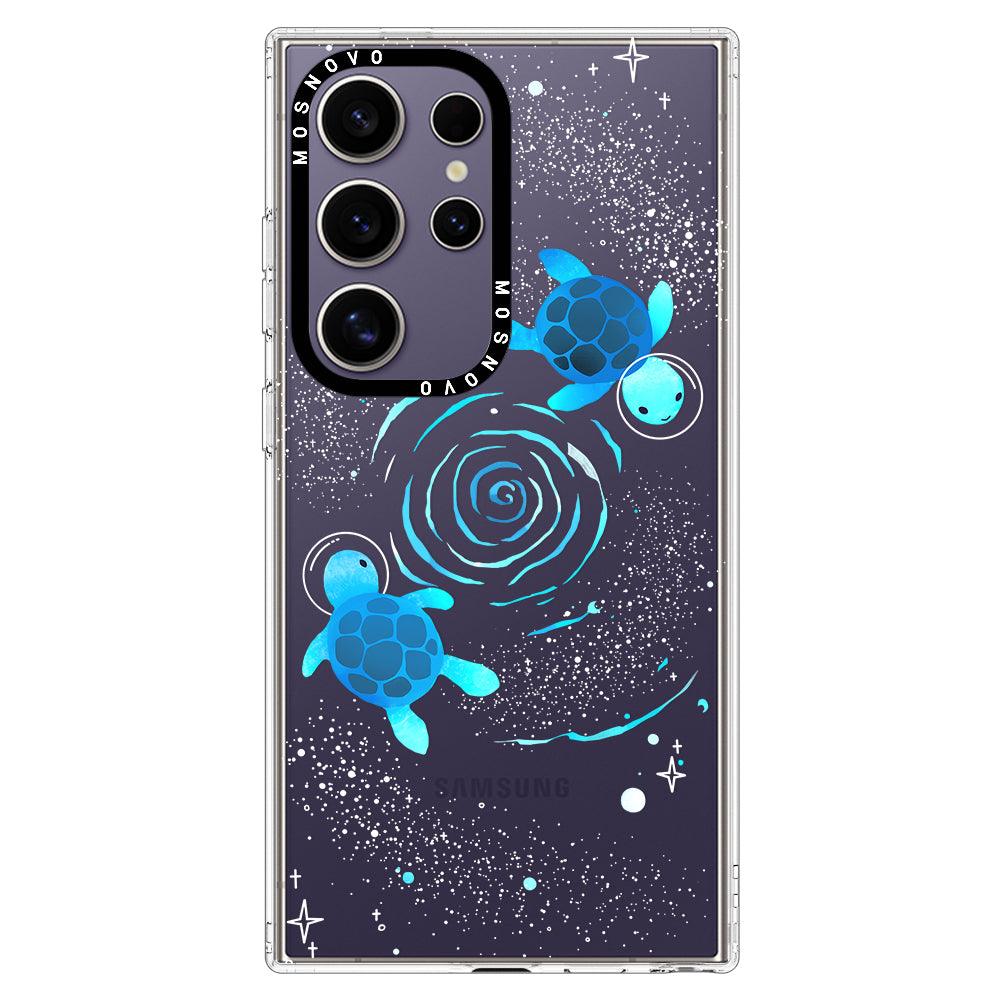 Space Turtle Phone Case - Samsung Galaxy S24 Ultra Case - MOSNOVO