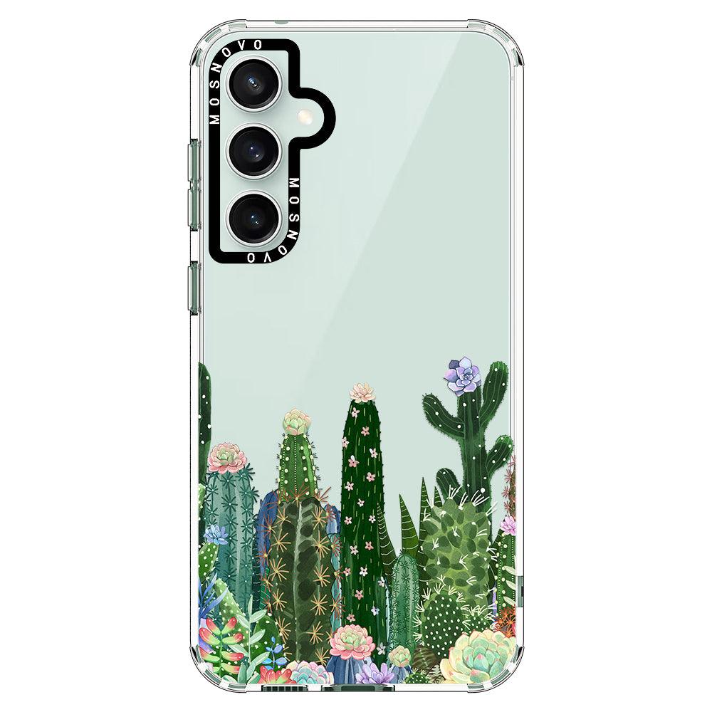 Succulents Garden Phone Case - Samsung Galaxy S23 FE Case