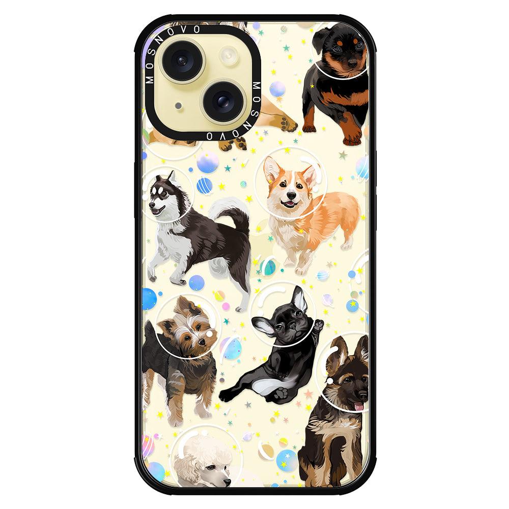 Space Dog Phone Case - iPhone 15 Case - MOSNOVO