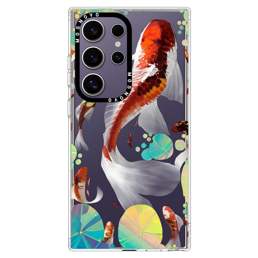 Koi Art Phone Case - Samsung Galaxy S24 Ultra Case - MOSNOVO