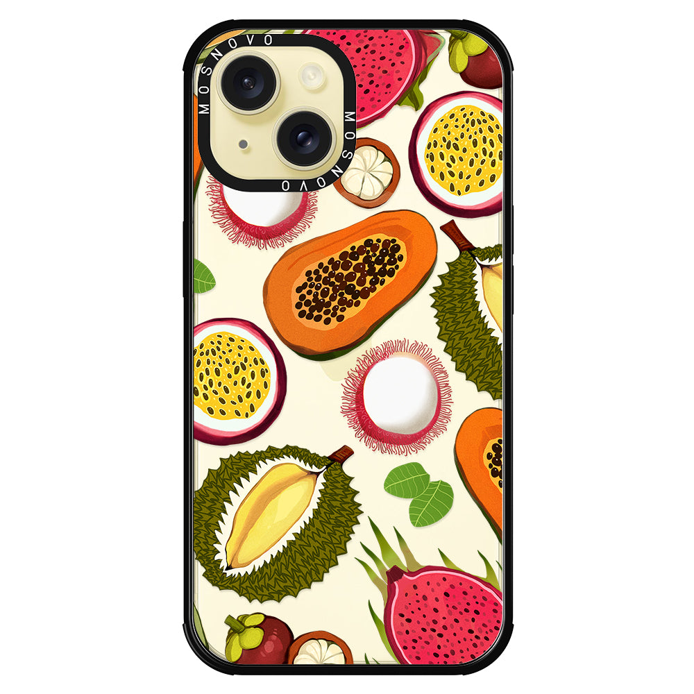 Tropical Fruit Phone Case - iPhone 15 Case - MOSNOVO