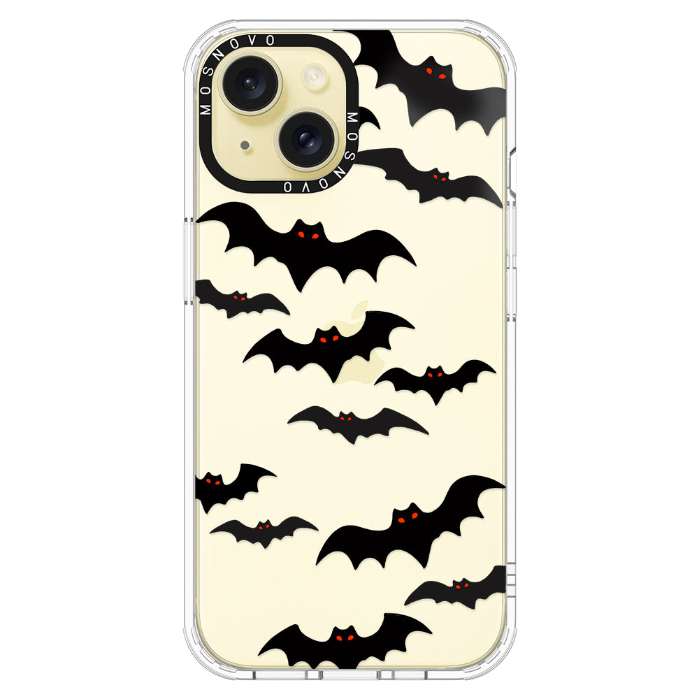 Evil Bat Phone Case - iPhone 15 Plus Case - MOSNOVO