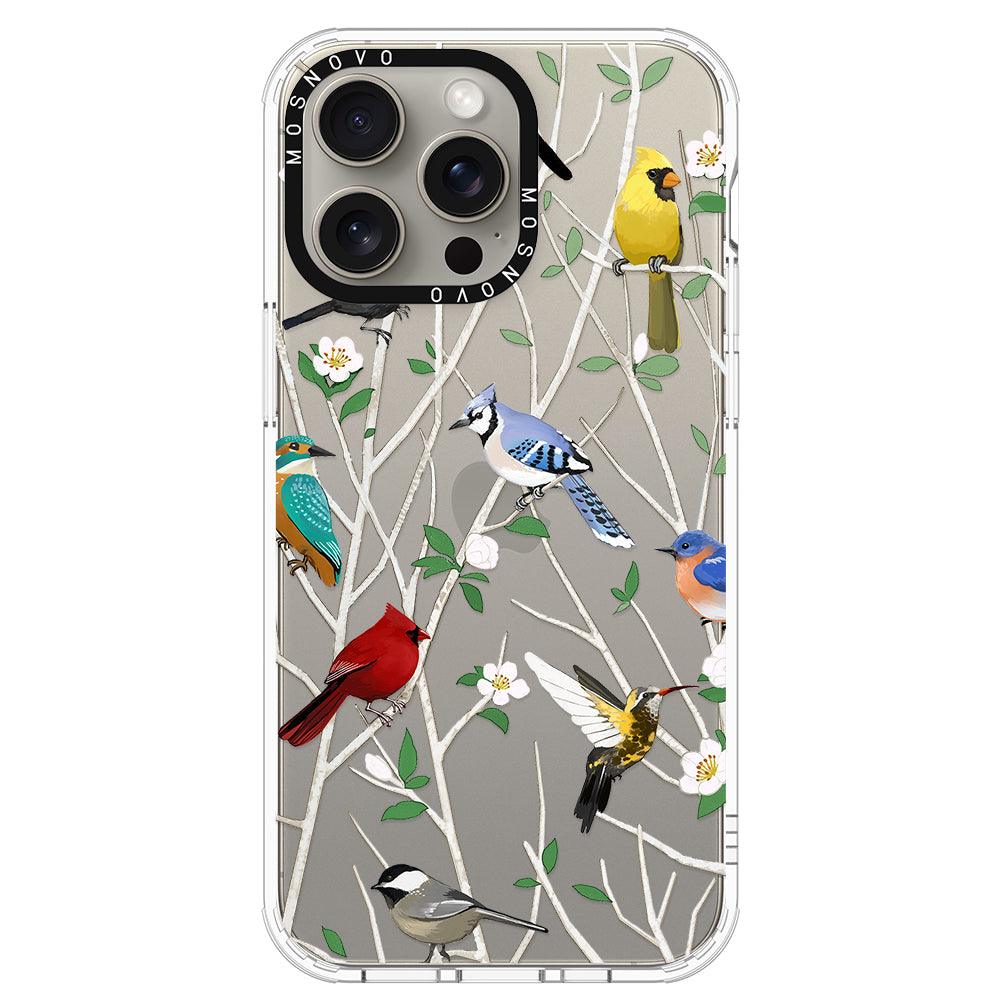 Wild Bird Phone Case - iPhone 15 Pro Max Case - MOSNOVO