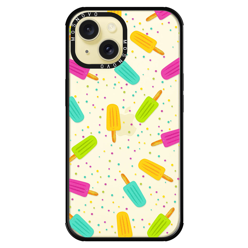 Rainbow Ice Pop Phone Case - iPhone 15 Plus Case - MOSNOVO