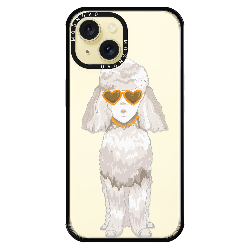 Poodle Phone Case - iPhone 15 Case - MOSNOVO