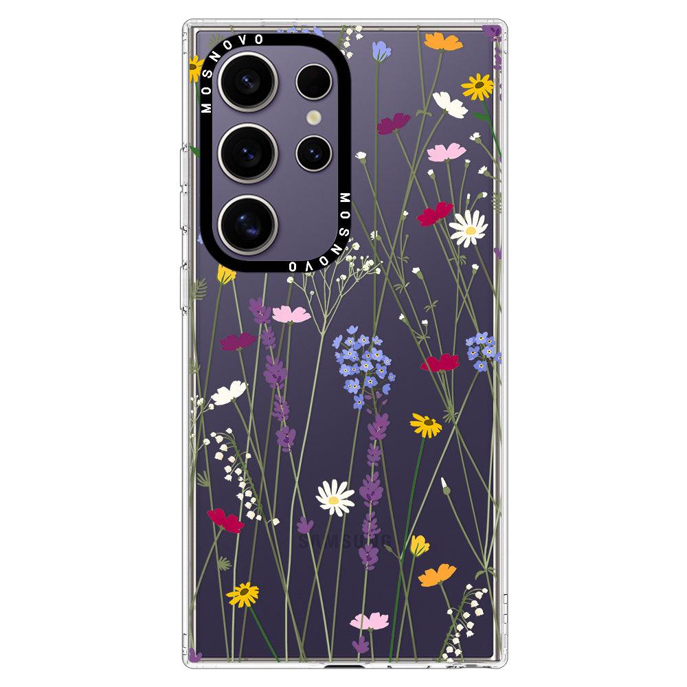 Floral Garden Phone Case - Samsung Galaxy S24 Ultra Case - MOSNOVO