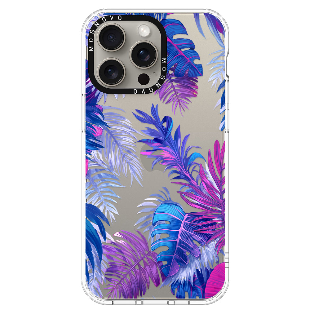 Fancy Palm Leaves Phone Case - iPhone 15 Pro Max Case - MOSNOVO