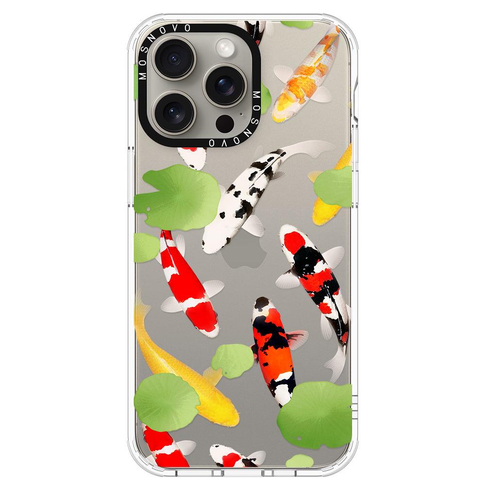 Koi Phone Case - iPhone 15 Pro Max Case - MOSNOVO