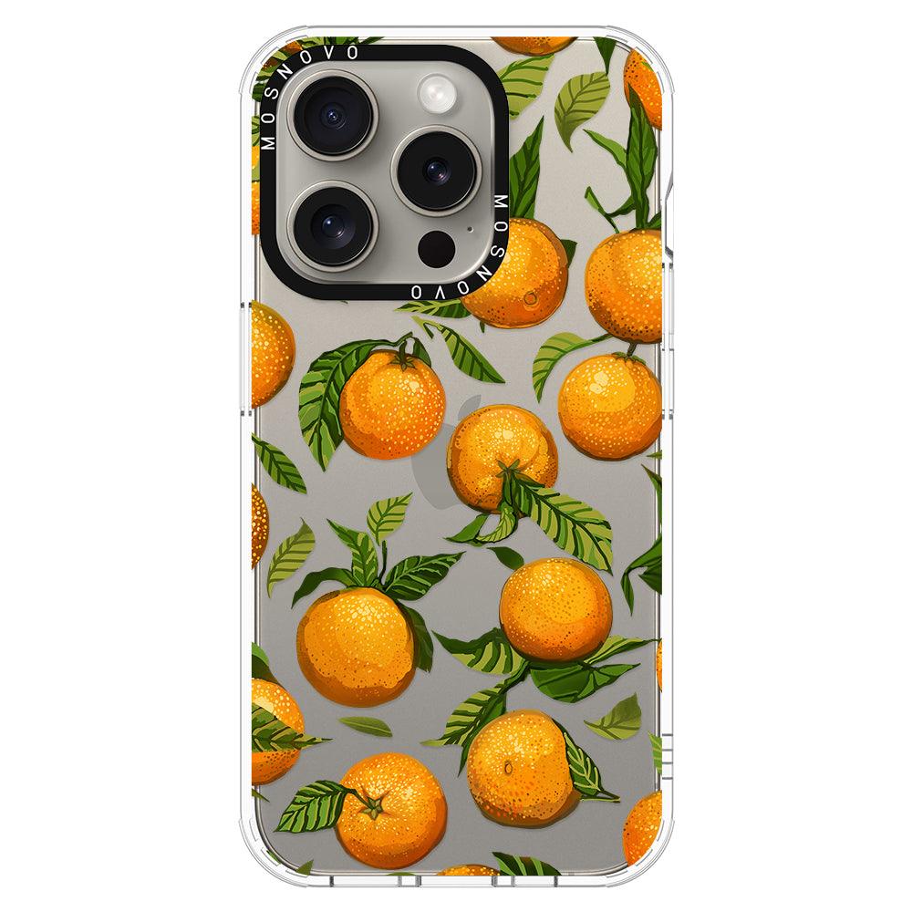 Tangerine Phone Case - iPhone 15 Pro Case - MOSNOVO