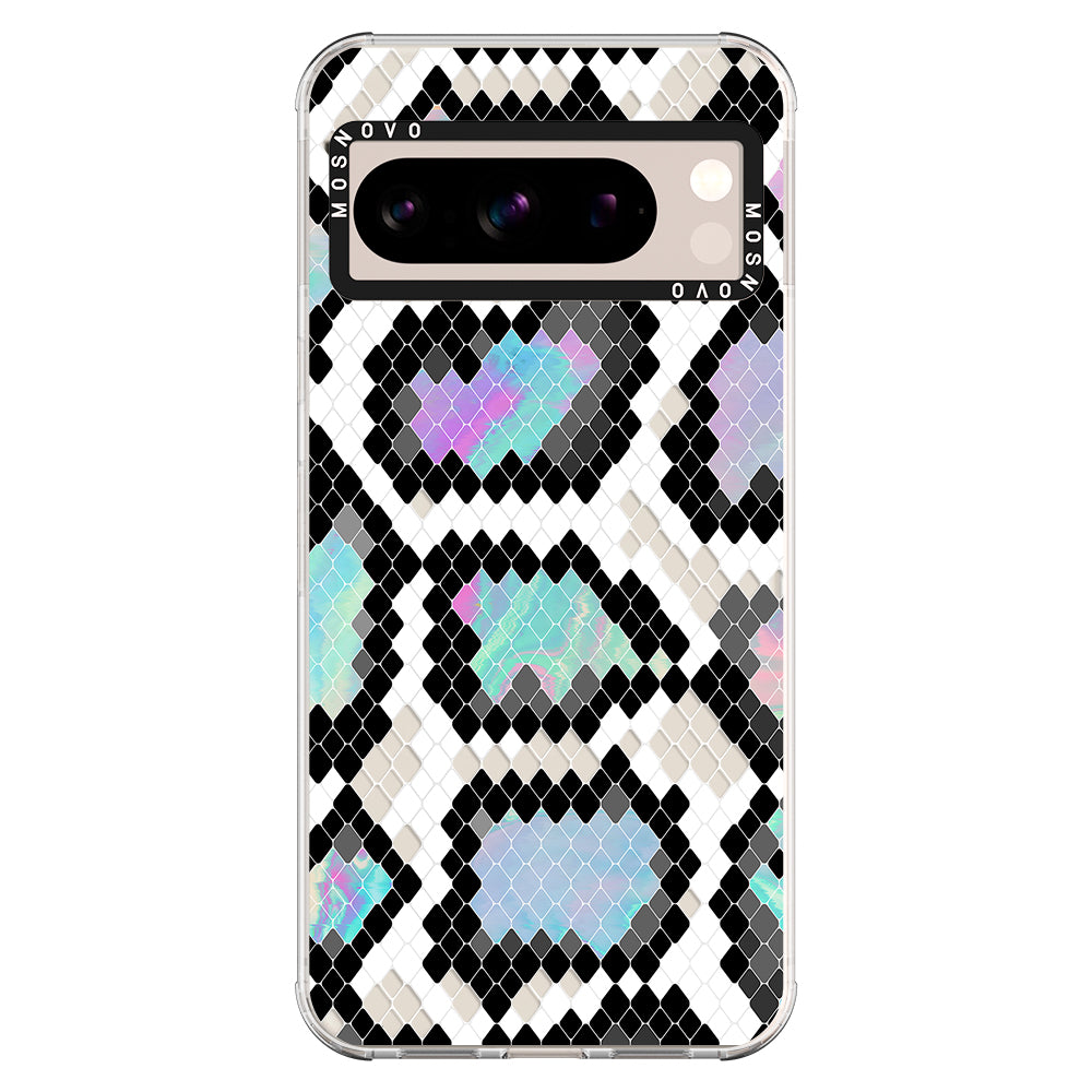 Aurora Snake Print Phone Case - Google Pixel 8 Pro Case - MOSNOVO