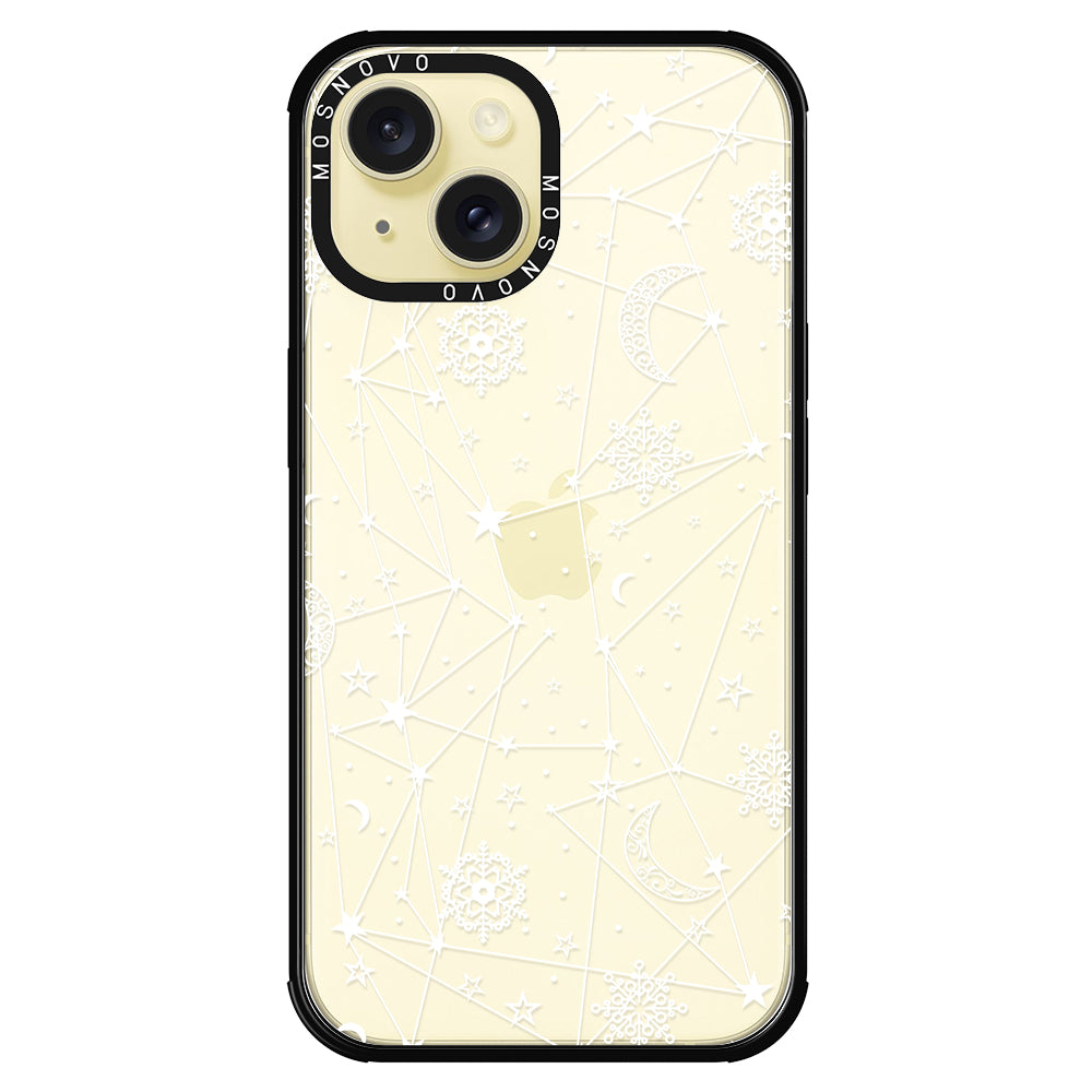 Starry Night Phone Case - iPhone 15 Case Black