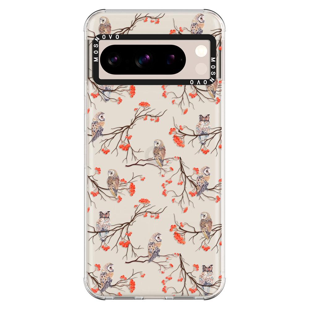 Owl Phone Case - Google Pixel 8 Pro Case - MOSNOVO