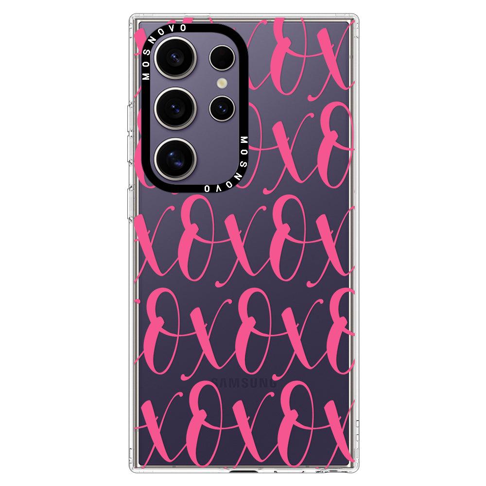 XOXO Phone Case - Samsung Galaxy S24 Ultra Case - MOSNOVO