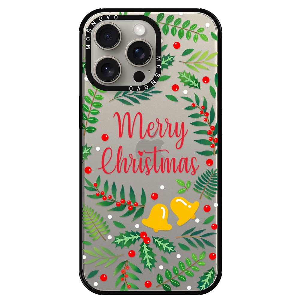 Merry Christmas Phone Case - iPhone 15 Pro Max Case - MOSNOVO