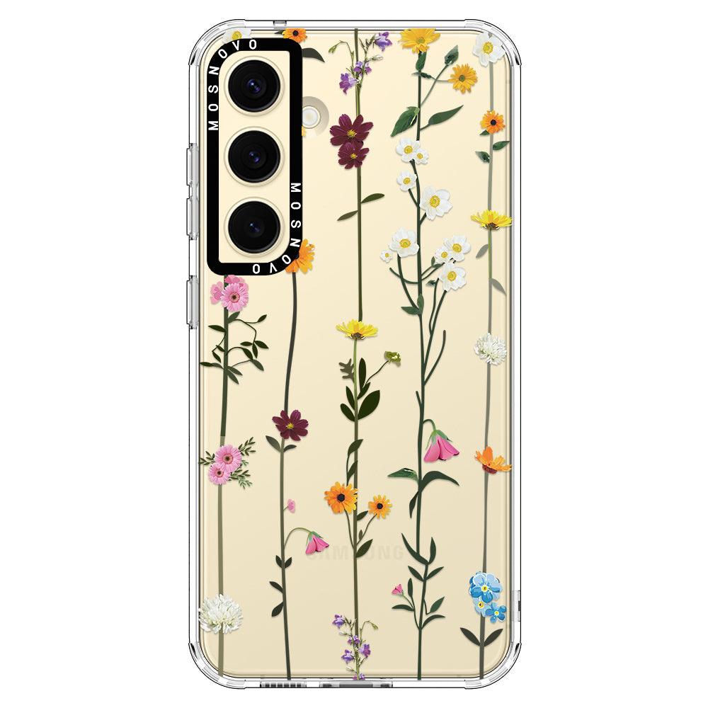 Wild Flowers Floral Phone Case - Samsung Galaxy S24 Plus Case - MOSNOVO