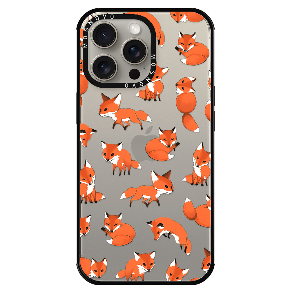 Fox Phone Case - iPhone 15 Pro Max Case - MOSNOVO