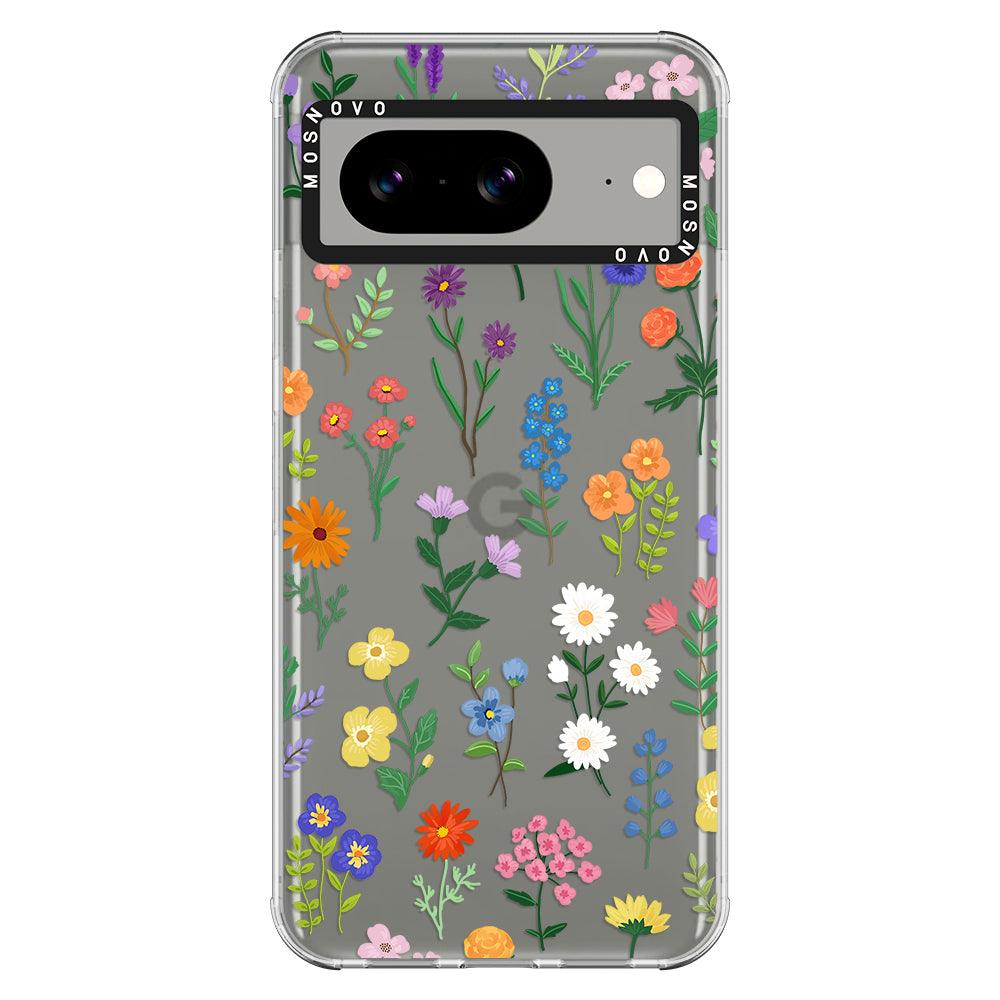 Botanical Floral Phone Case - Google Pixel 8 Case - MOSNOVO