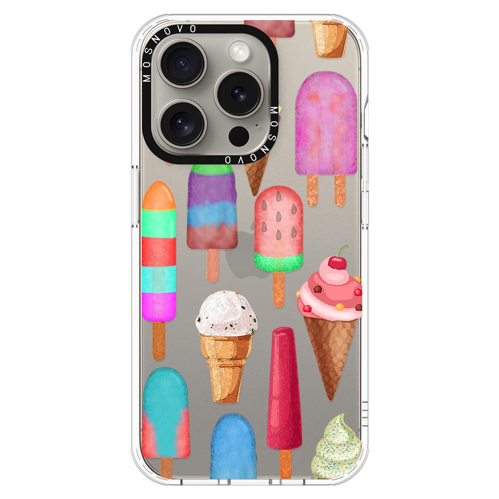 Ice Cream Phone Case - iPhone 15 Pro Case - MOSNOVO