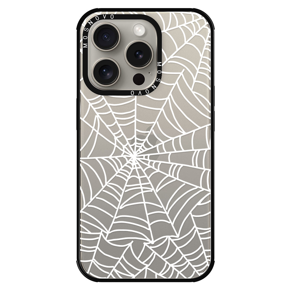 Spider Web Phone Case - iPhone 15 Pro Case - MOSNOVO