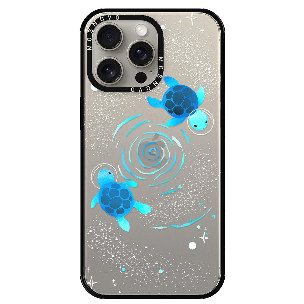 Space Turtle Phone Case - iPhone 15 Pro Max Case - MOSNOVO