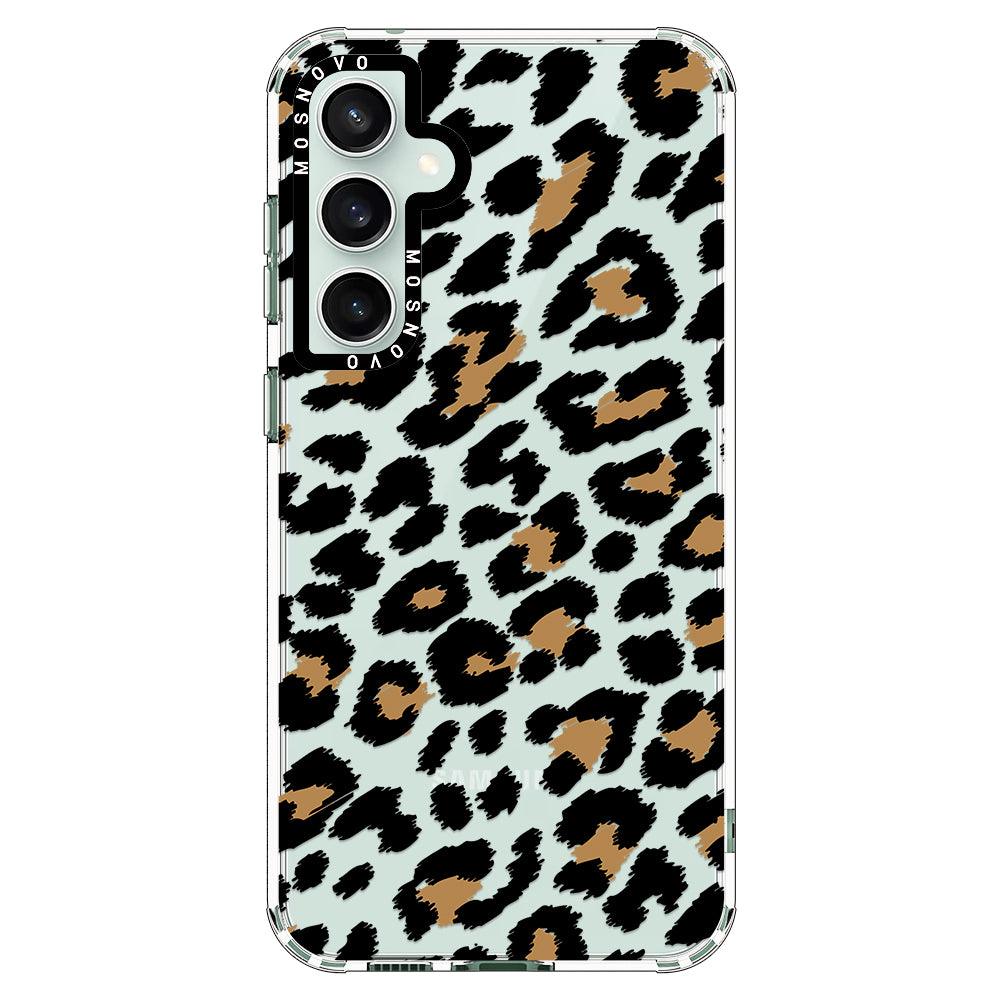 Leopard Print Phone Case - Samsung Galaxy S23 FE Case