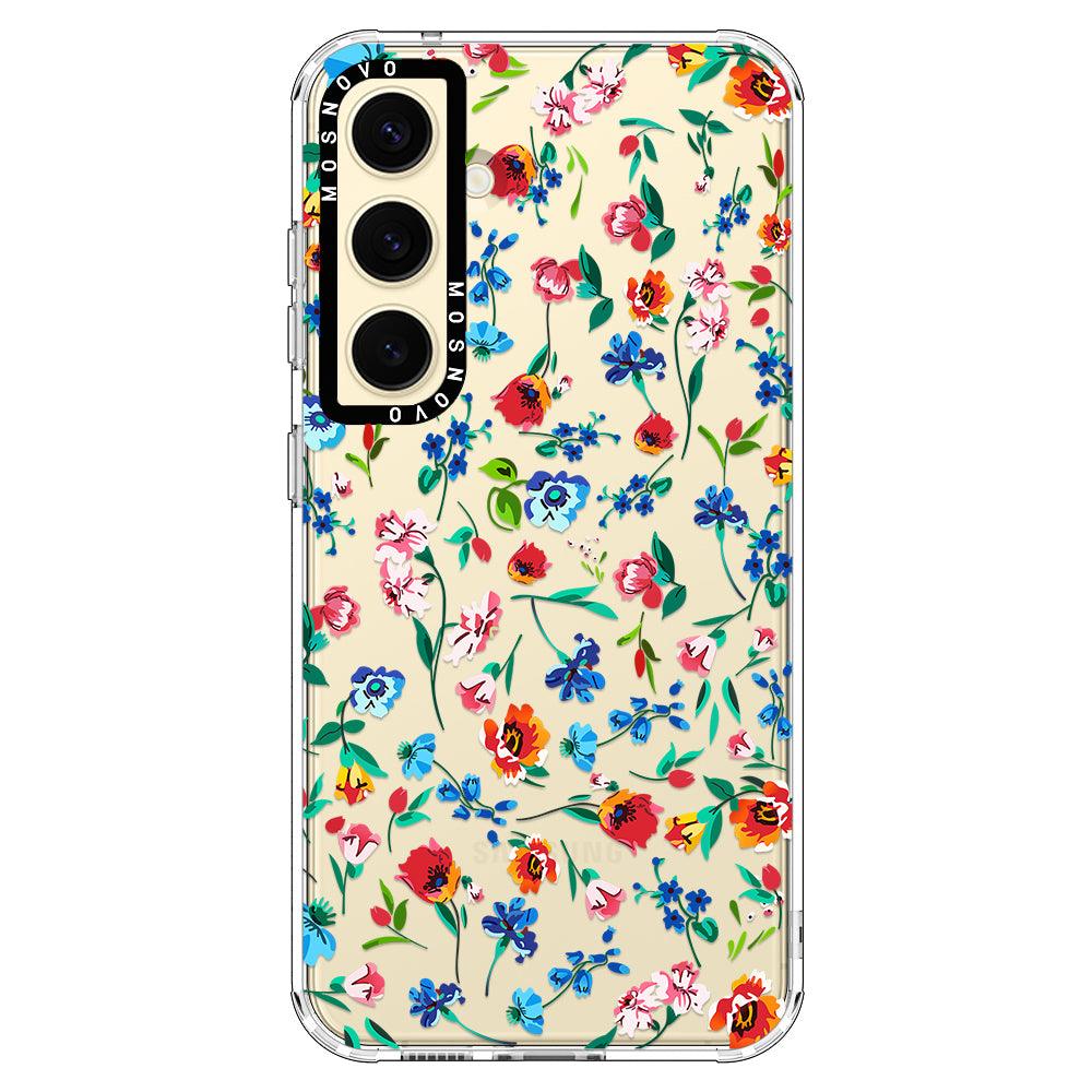 Little Wild Flower Phone Case - Samsung Galaxy S24 Plus Case - MOSNOVO