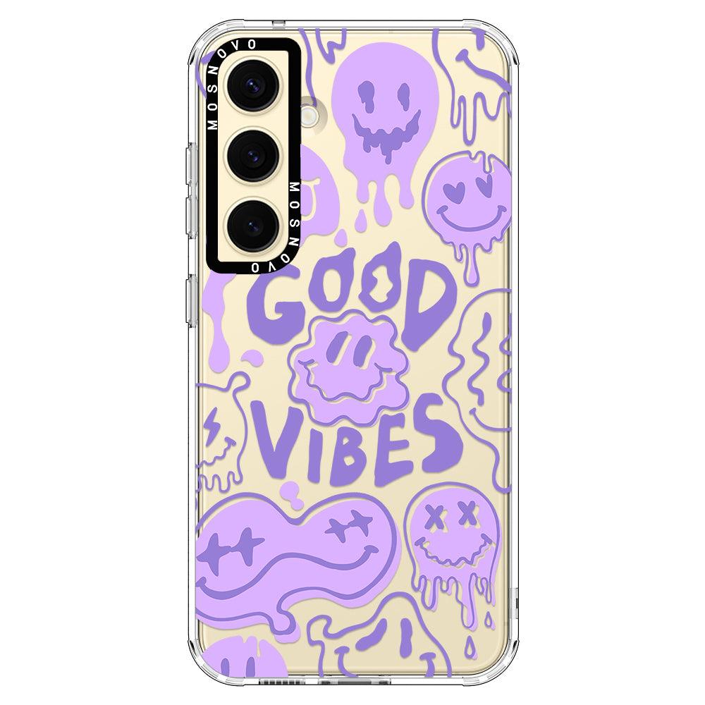 Good Vibes Phone Case - Samsung Galaxy S24 Plus Case - MOSNOVO