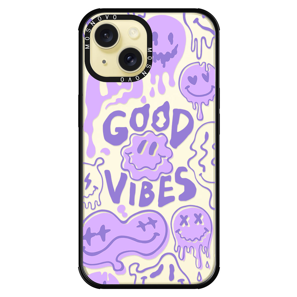 Good Vibes Phone Case - iPhone 15 Case - MOSNOVO