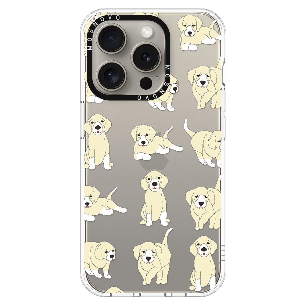 Golden Retriever Phone Case - iPhone 15 Pro Case - MOSNOVO