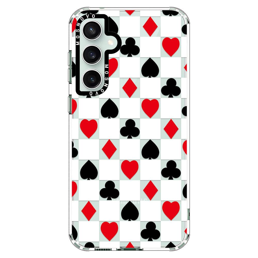 Checker Poker Phone Case - Samsung Galaxy S23 FE Case