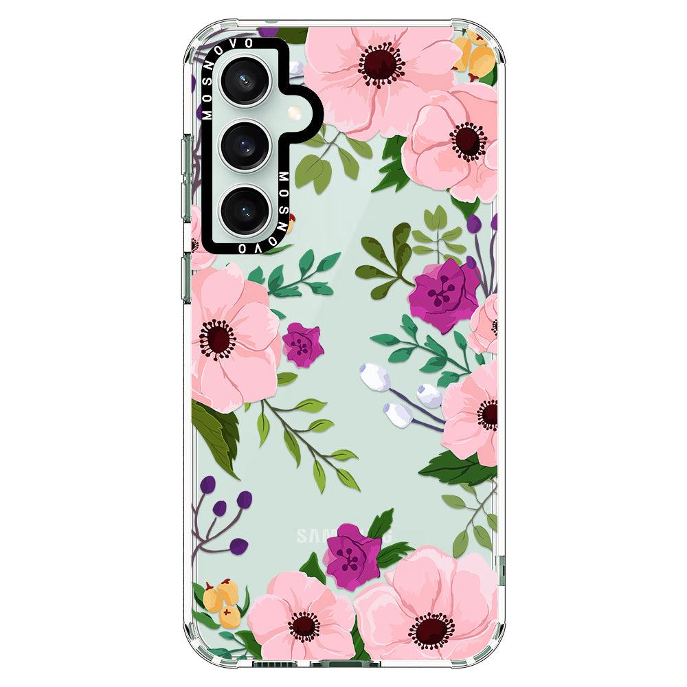 Watercolor Floral Phone Case - Samsung Galaxy S23 FE Case