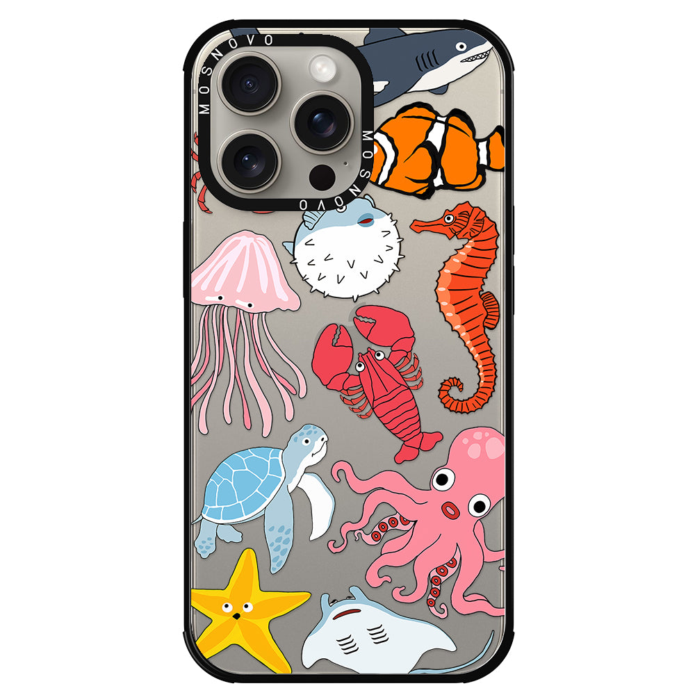 Sea World Phone Case - iPhone 15 Pro Max Case - MOSNOVO