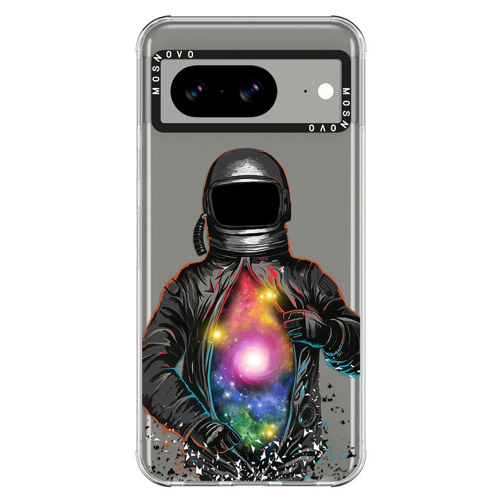 Mystery Astronaut Phone Case - Google Pixel 8 Case - MOSNOVO