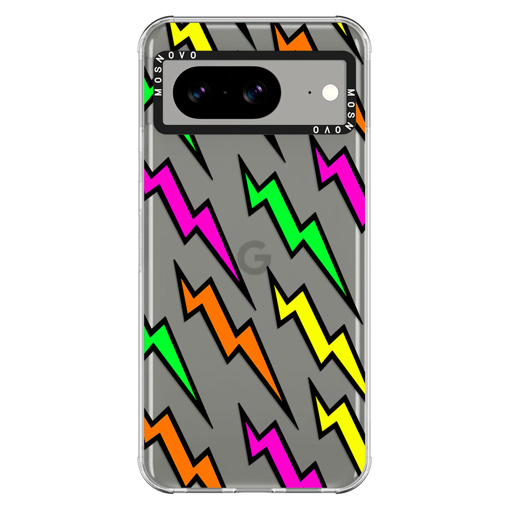 Colorful Lightning Phone Case - Google Pixel 8 Case