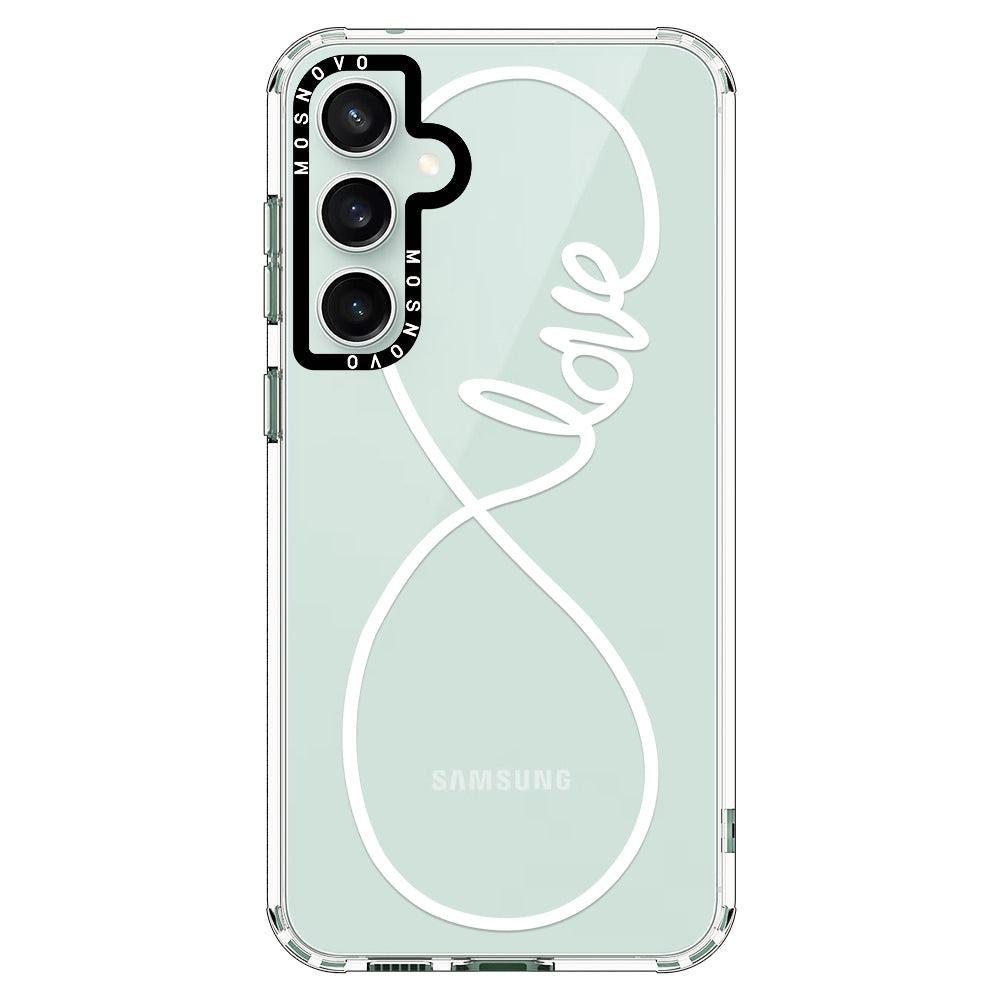 Infinity Love Phone Case - Samsung Galaxy S23 FE Case