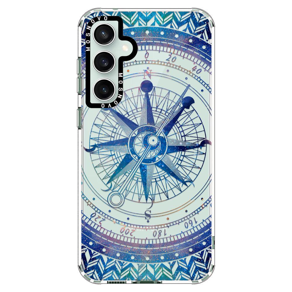 Galaxy Compass Phone Case - Samsung Galaxy S23 FE Case