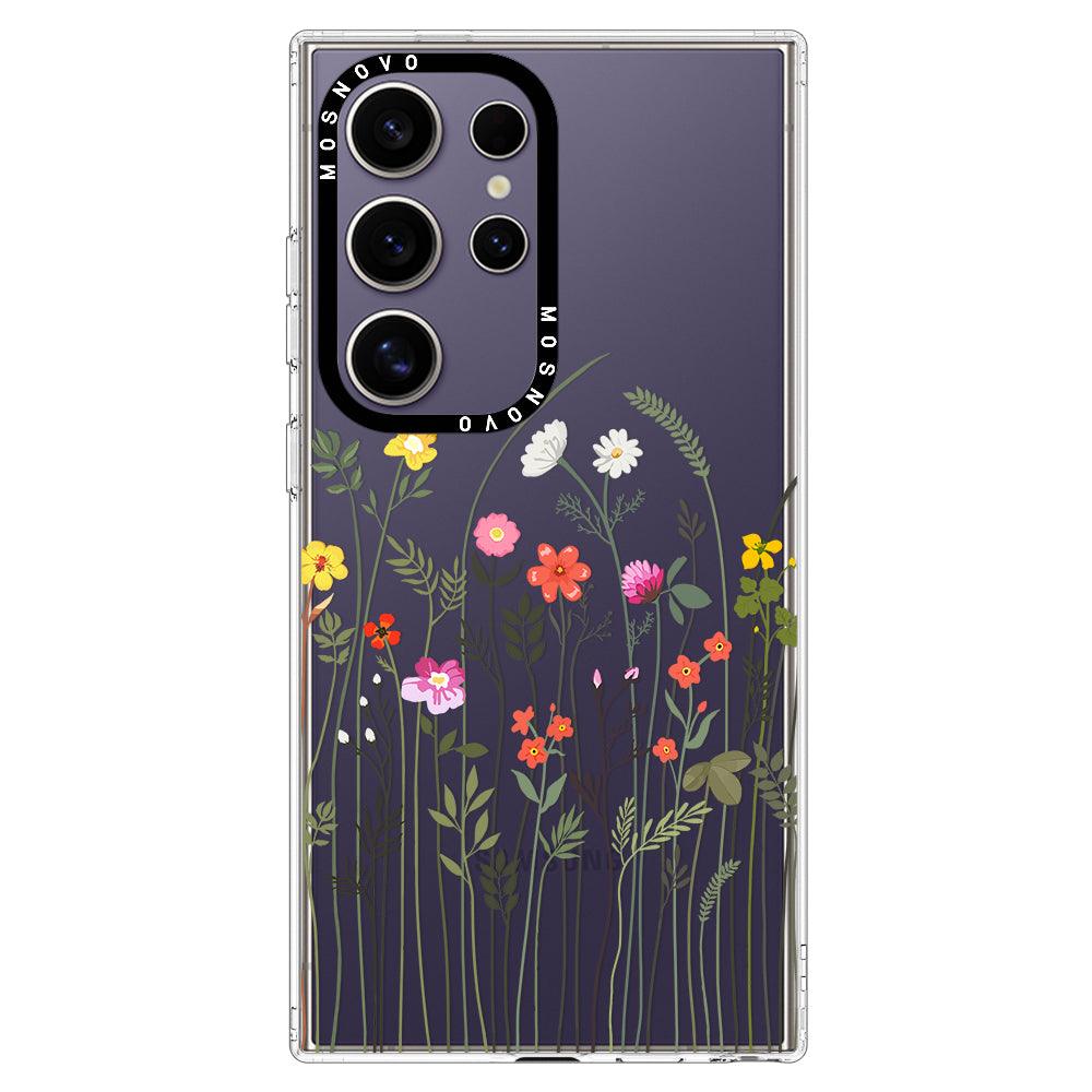 Spring Wildflower Phone Case - Samsung Galaxy S24 Ultra Case - MOSNOVO