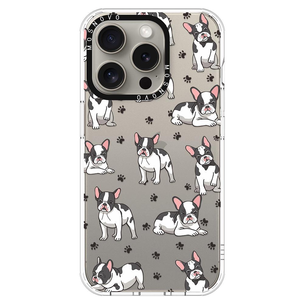 French Bull Dog Phone Case - iPhone 15 Pro Case - MOSNOVO