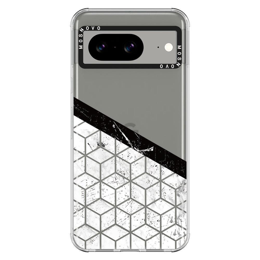 Marble Block Art Phone Case - Google Pixel 8 Case - MOSNOVO