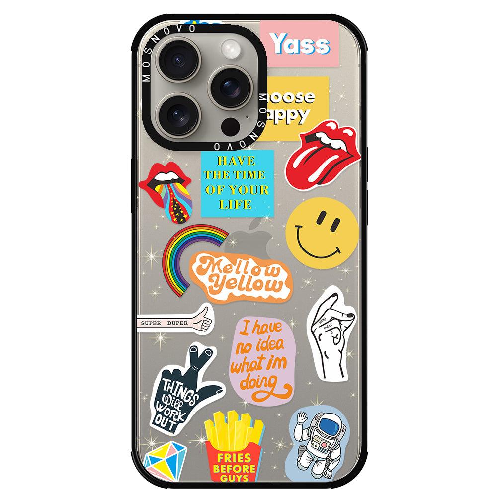 Pop Culture Phone Case - iPhone 15 Pro Max Case - MOSNOVO