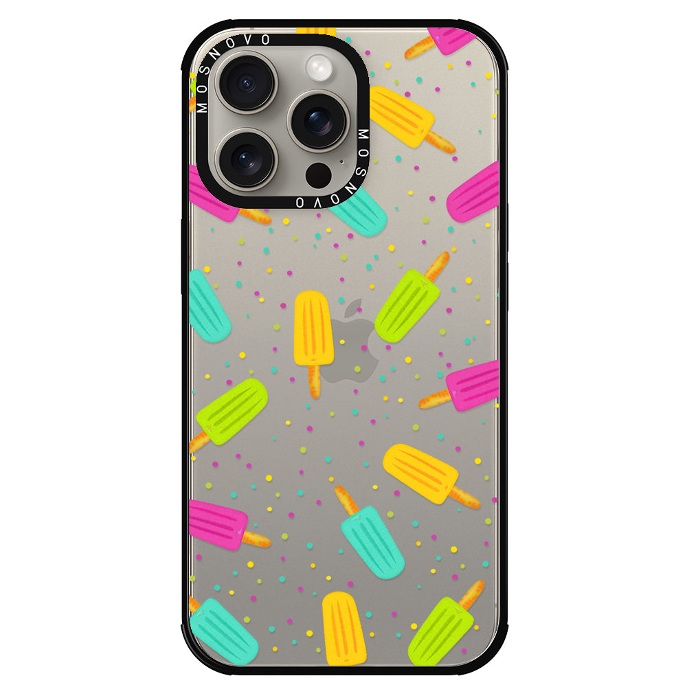 Rainbow Ice Pop Phone Case - iPhone 15 Pro Max Case - MOSNOVO