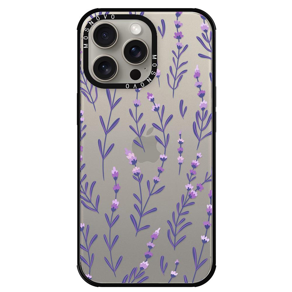 Lavenders Phone Case - iPhone 15 Pro Max Case - MOSNOVO