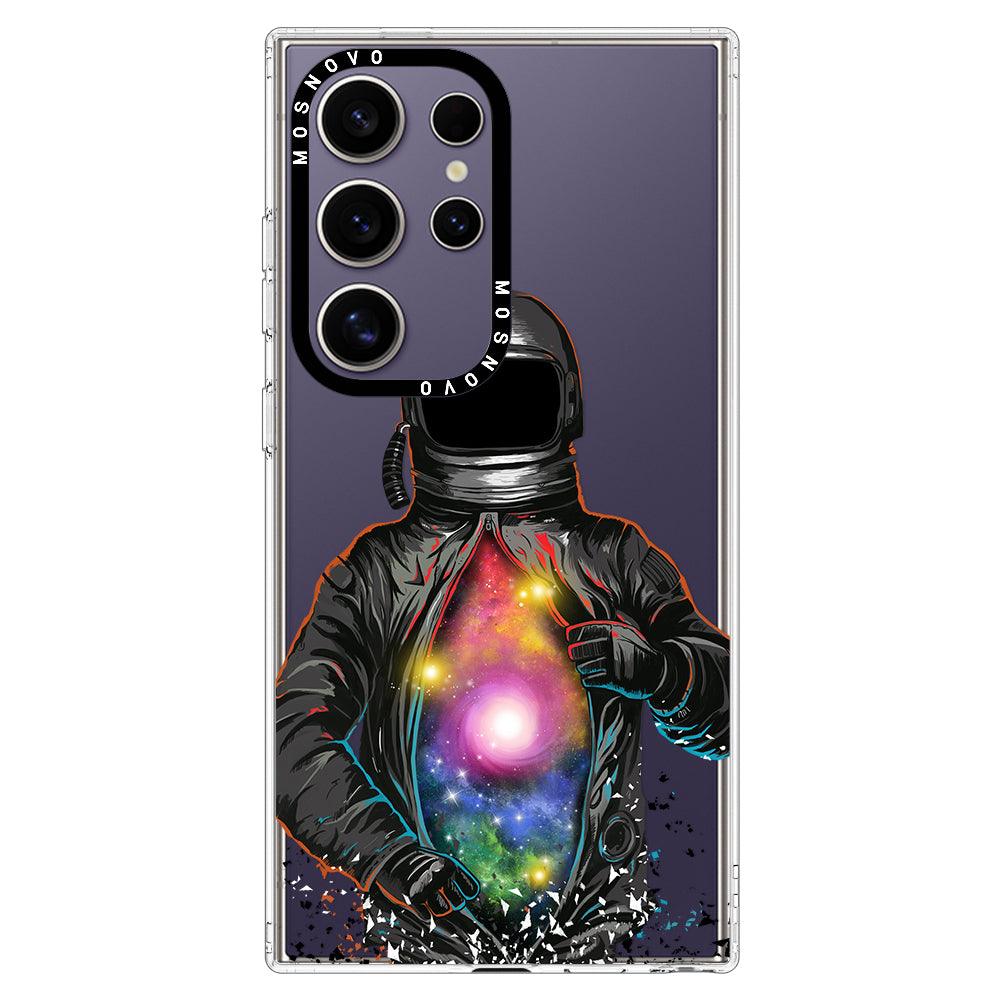 Mystery Astronaut Phone Case - Samsung Galaxy S24 Ultra Case - MOSNOVO