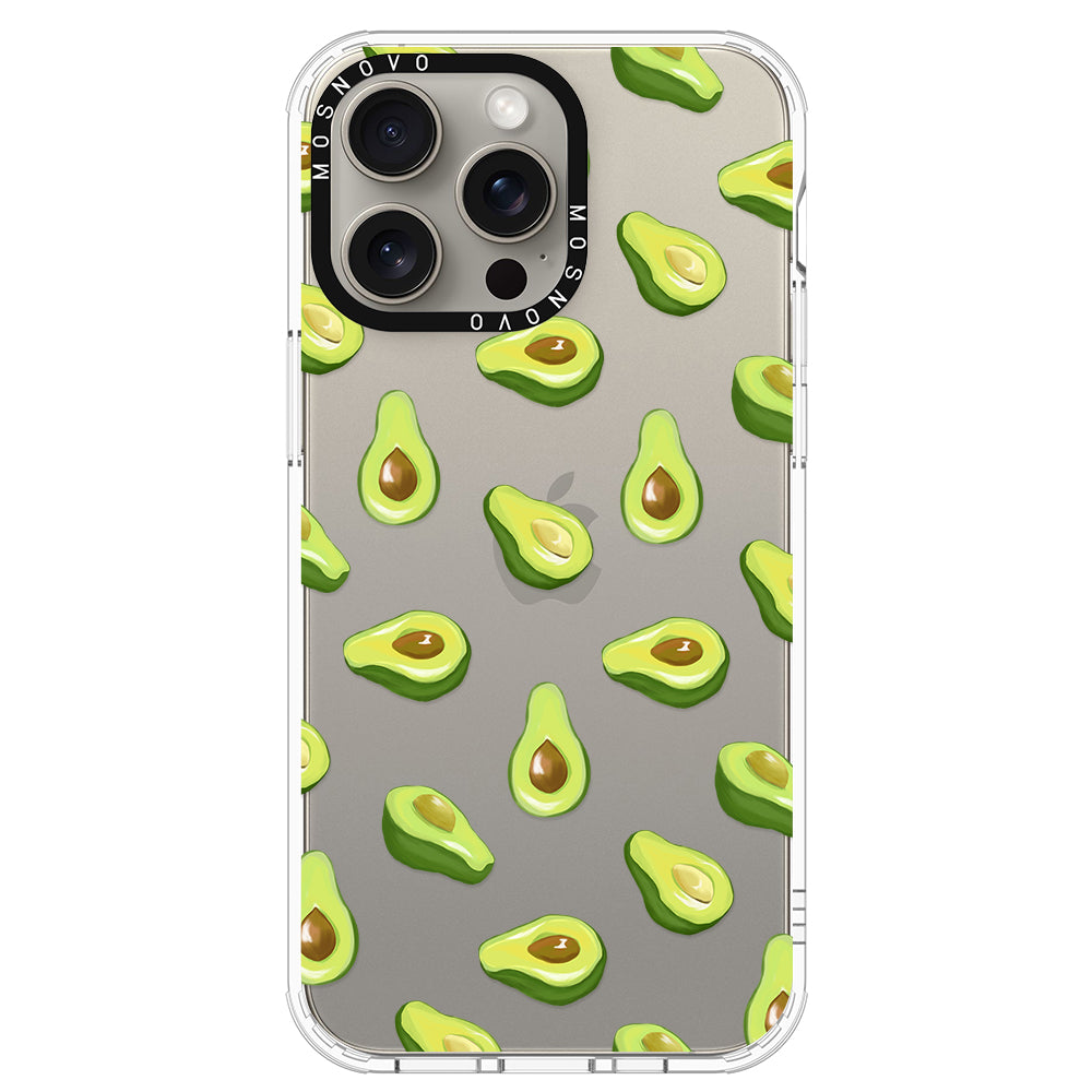 Fleshy Avocado Phone Case - iPhone 15 Pro Max Case - MOSNOVO