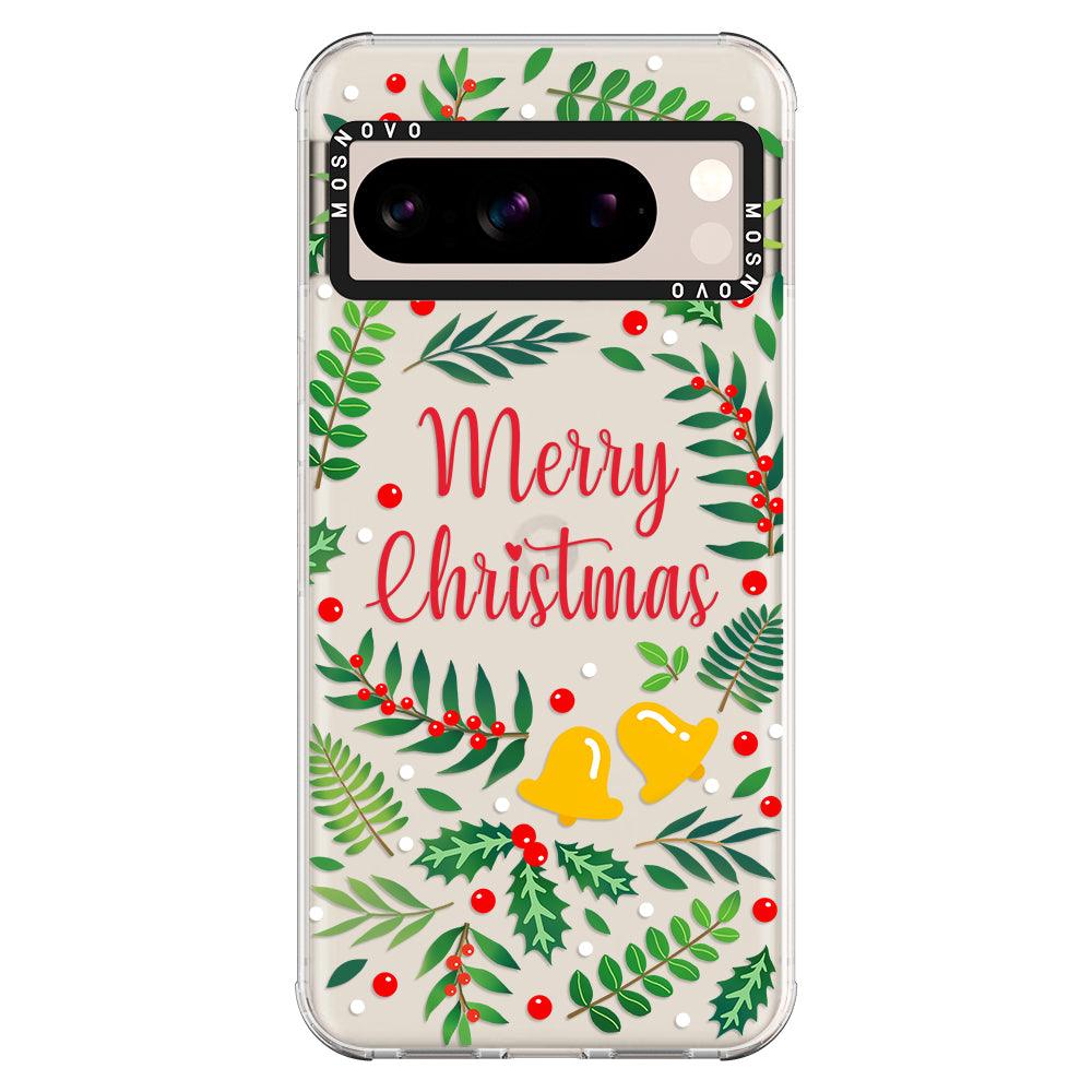 Merry Christmas Phone Case - Google Pixel 8 Pro Case - MOSNOVO